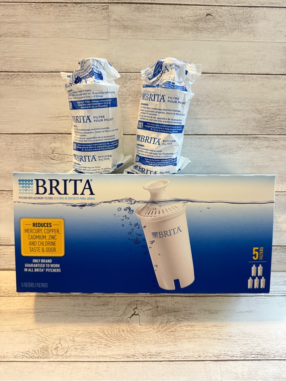 Brita Standard Replacement Water Filters (OB03) 7 Pack - Brand New